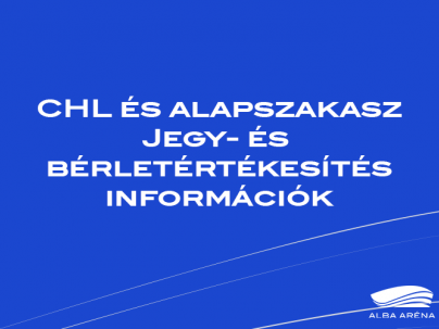 Folytatódik a jegy- és bérletértékesítés a Hydro Fehérvár AV19 mérkőzéseire